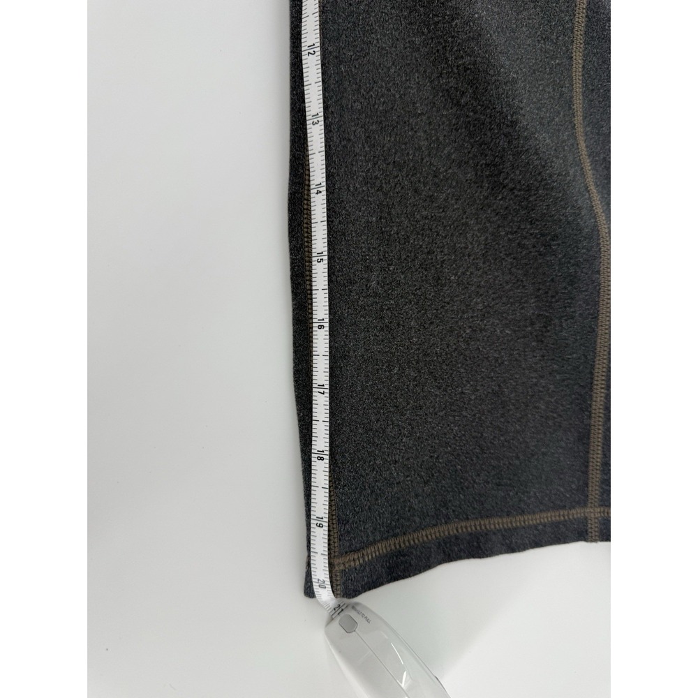 Athleta Kick Booty Crop Capri Leggings Women's Small Heather Gray - Picture 9 of 11